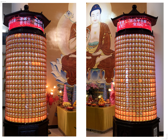 智能光明燈,萬佛龕,萬佛墻,千佛墻,光明燈