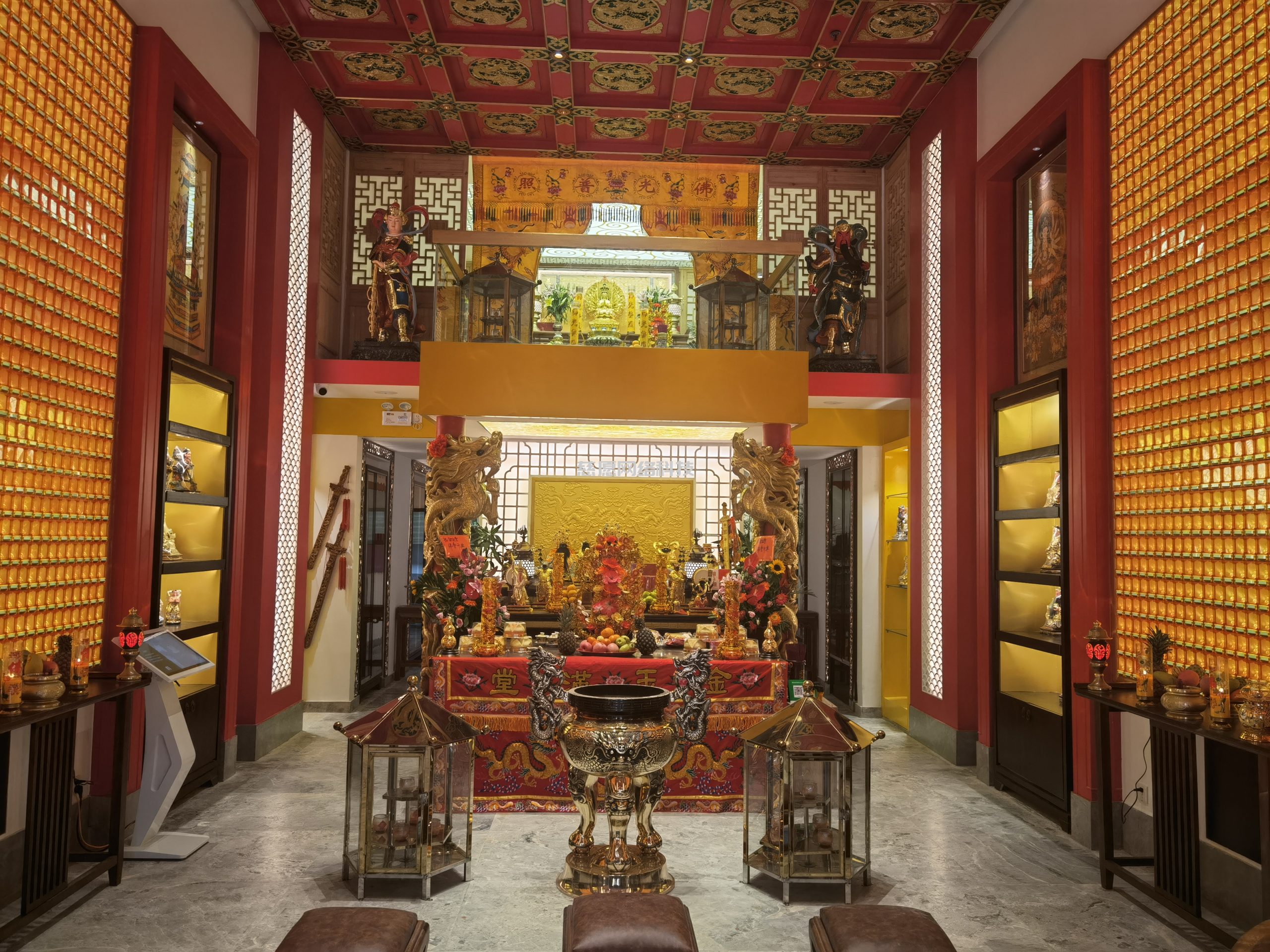 財(cái)神殿萬佛墻|上下兩層僅100平，萬神駐蹕，氣勢(shì)恢宏！